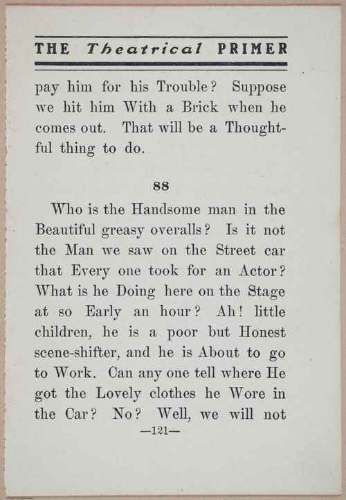 E370 - The Theatrical Primer - i15069