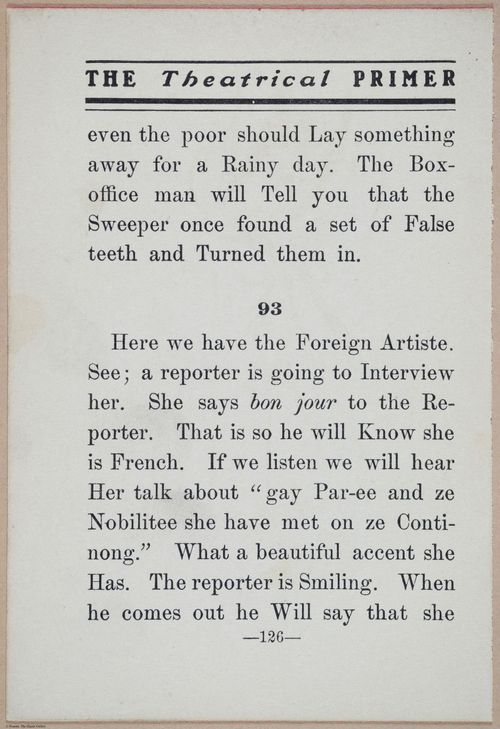 E370 - The Theatrical Primer - i15074