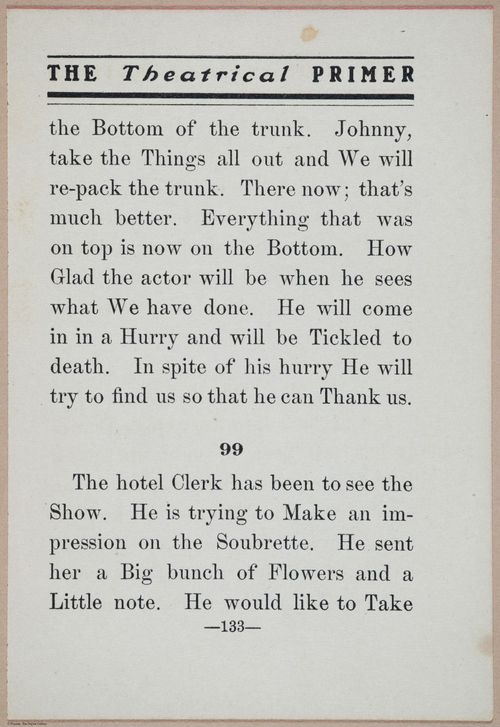 E370 - The Theatrical Primer - i15081