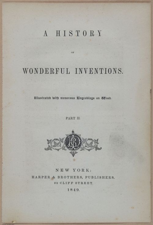 E358 - A History of Wonderful Inventions - i13543