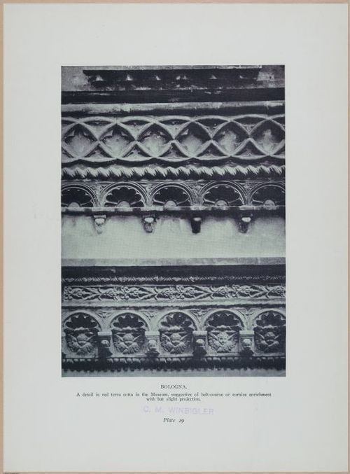 E363 - Terra Cotta of the Italian Renaissance - 1925 - 13811