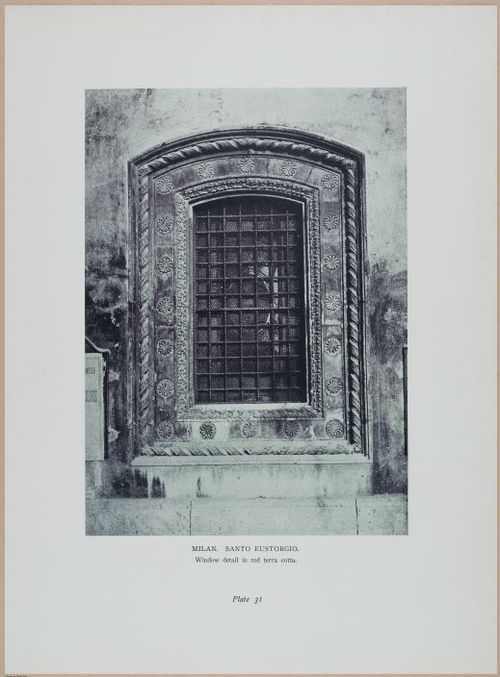 E363 - Terra Cotta of the Italian Renaissance - 1925 - 13813