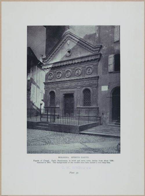 E363 - Terra Cotta of the Italian Renaissance - 1925 - 13817