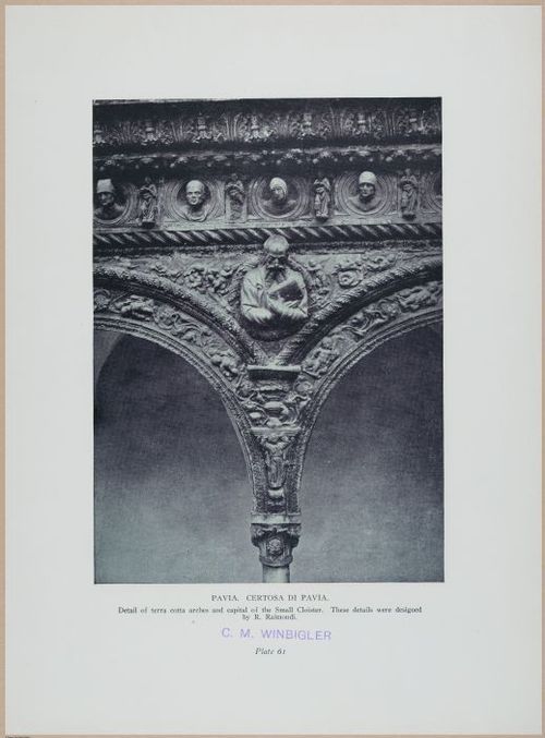E363 - Terra Cotta of the Italian Renaissance - 1925 - 13843