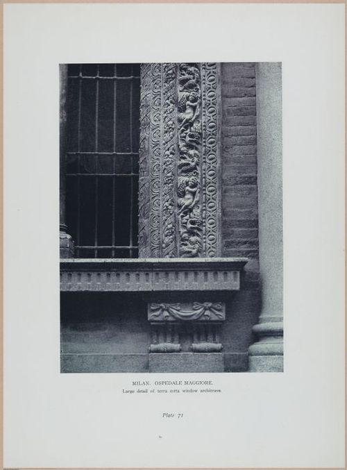 E363 - Terra Cotta of the Italian Renaissance - 1925 - 13854