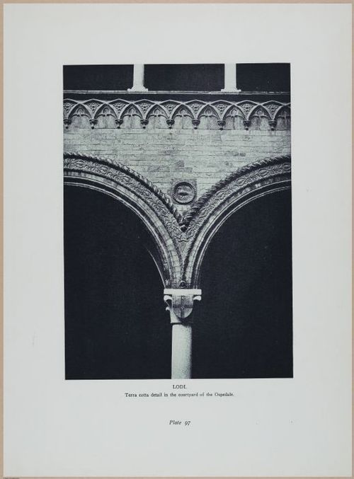 E363 - Terra Cotta of the Italian Renaissance - 1925 - 13880