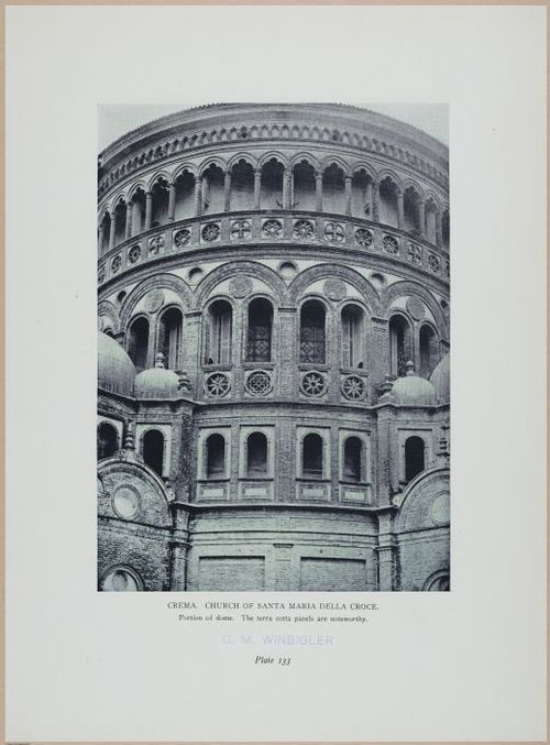 E363 - Terra Cotta of the Italian Renaissance - 1925 - 13916