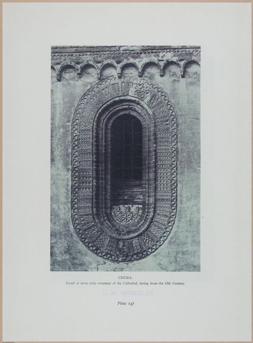E363 - Terra Cotta of the Italian Renaissance - 1925 - 13930