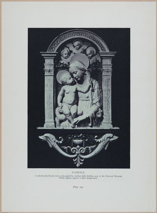 E363 - Terra Cotta of the Italian Renaissance - 1925 - 13976