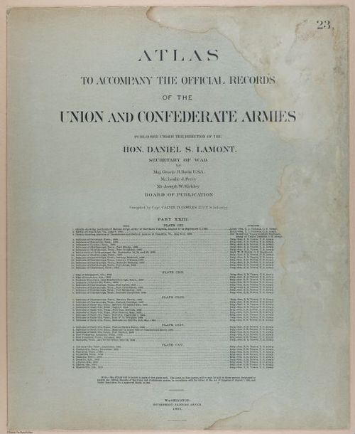 E372 - Civil War Maps - i16074