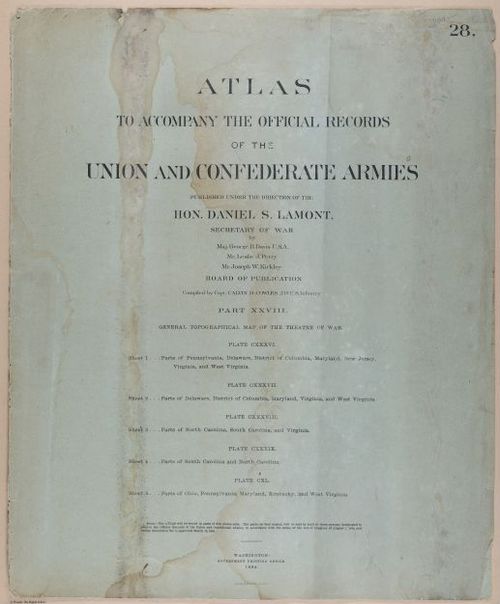 E372 - Civil War Maps - i16120