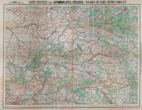 E203 - Various France - Carte Routiere - 13986-13987-13988-13989