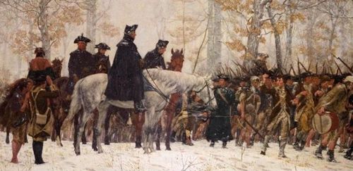 Valley Forge: The March to Valley Forge (William Trego)&nbsp;