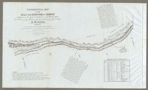 Preuss 2 - From Missouri to Oregon - 1846