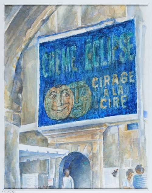 Crème Éclipse, Cirage à la cire, Aix-en-Provence, Bouches-du-Rhône, France