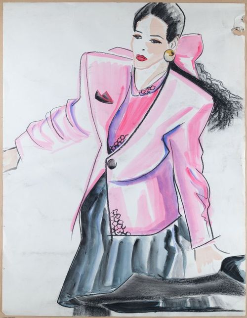 Pink statement...