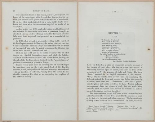 E359 - A History of Lace 1875 - 13654 - 13655
