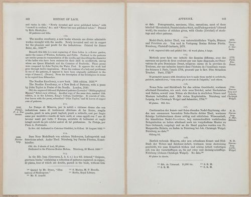 E359 - A History of Lace 1875 - 15592 - 15593