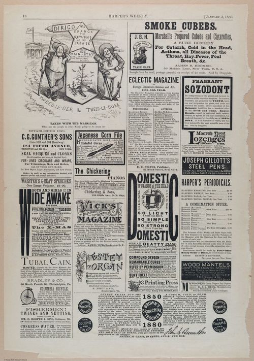 E393 - Harper_s Weekly looses page - i17580