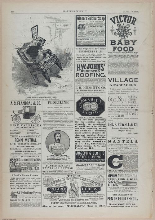 E393 - Harper_s Weekly looses page - i17637