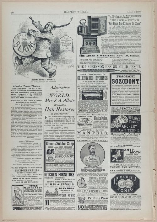 E393 - Harper_s Weekly looses page - i17640