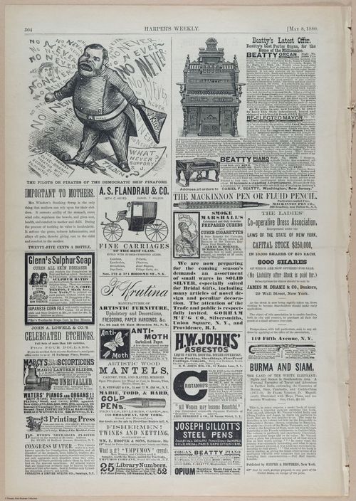 E393 - Harper_s Weekly looses page - i17641
