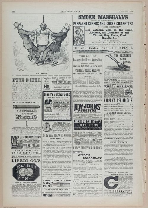 E393 - Harper_s Weekly looses page - i17644