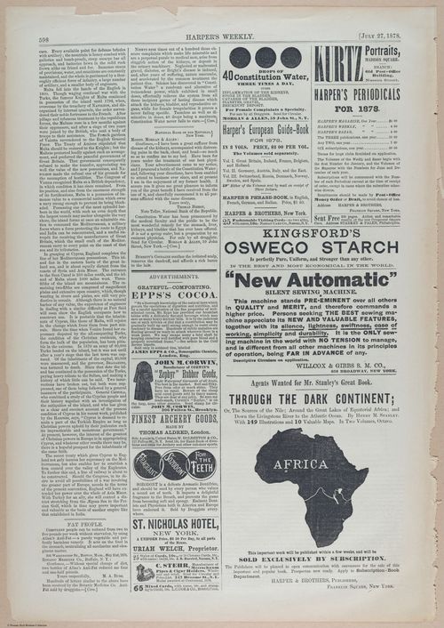 E393 - Harper_s Weekly looses page - i17675