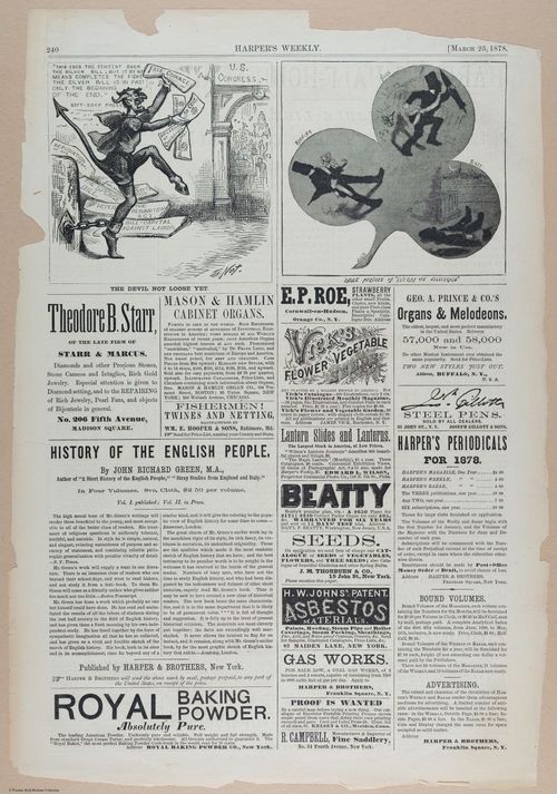 E393 - Harper_s Weekly looses page - i17690