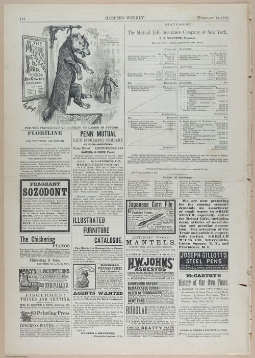 E393 - Harper_s Weekly looses page - i17700