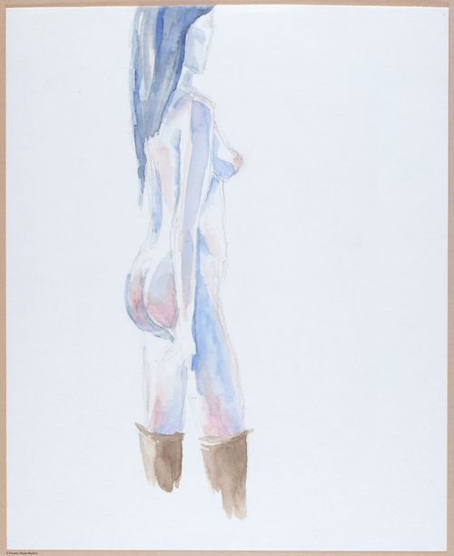 Nude in boots, &nbsp;Fort Mason, SF