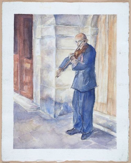 Violinist, Place des Vosges, Le Marais, 75004 Paris