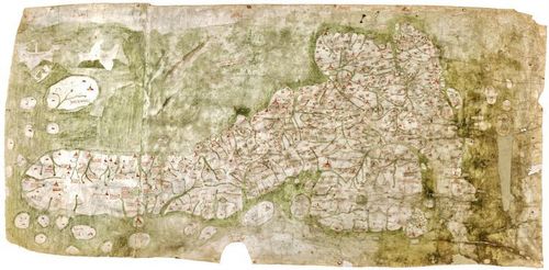 Gough Map - c1300s