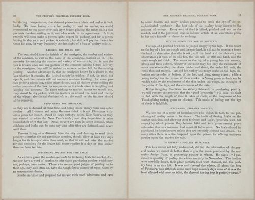 E400 - Practical Poultry Book - 1871 - 16705-16706