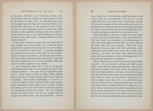 E401 - Gasoline Engines - 1912 - 17290-17291