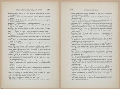 E401 - Gasoline Engines - 1912 - 17513-17514