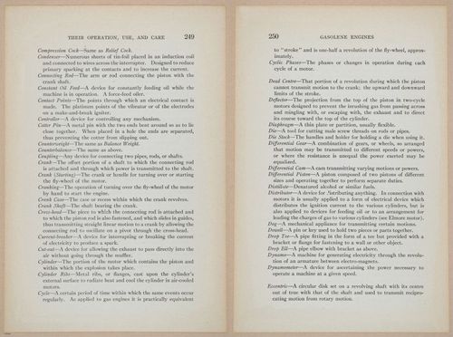 E401 - Gasoline Engines - 1912 - 17515-17516