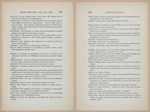 E401 - Gasoline Engines - 1912 - 17521-17522