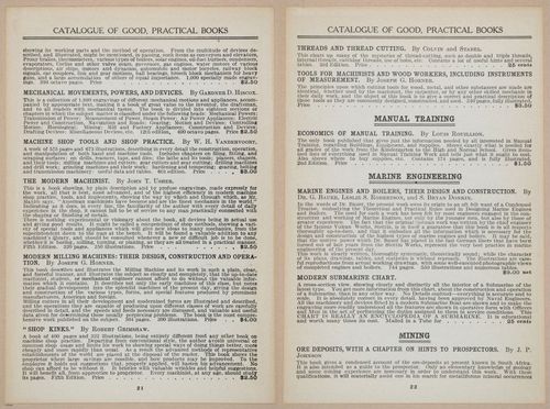 E401 - Gasoline Engines - 1912 - 17564-17565