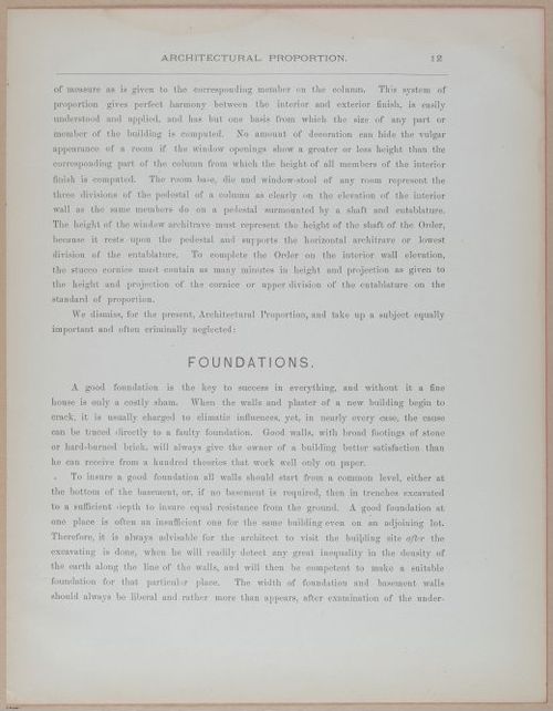 E428 - Arch Proportions - i20832