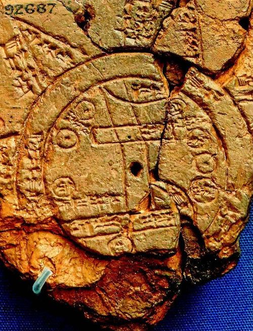 january - babylonian map