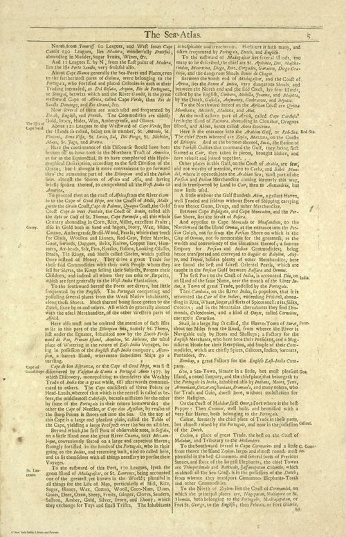 E440 - The Thornton Sea Atlas from the NYPL - 1640707