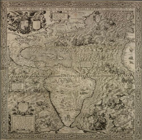 Americae Sive Quartae Orbis Partis Nova Et Exactissima Descriptio (Teddy Palmore)