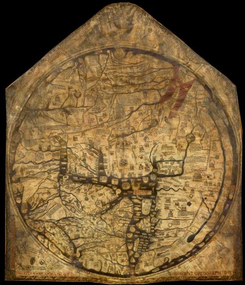 The Hereford Mappa Mundi c.1300