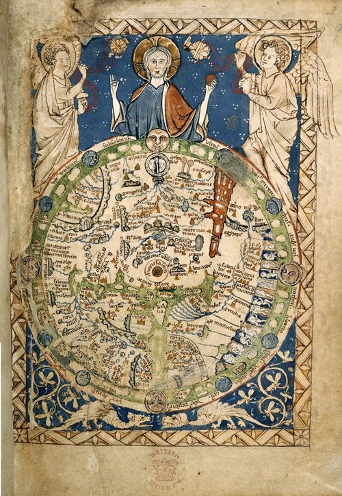 E172 - Psalter Map - 1225-1265 - M5743