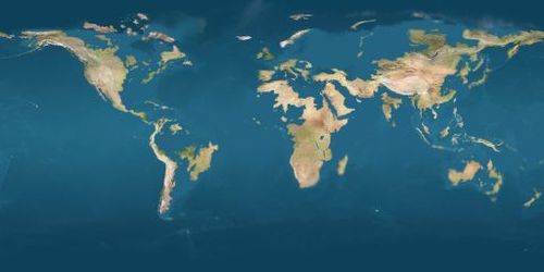 Speculation - Map of sea level in 2100 - Denis Sotnichenko