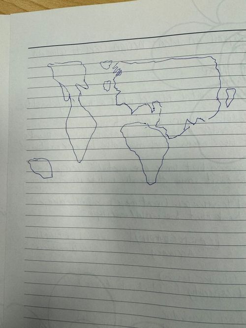 Self-Drawn Map - Eleanor Bigeow