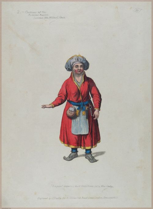 E491 - The Costume of the Russian Empire - 22719