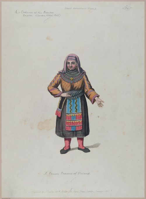 E491 - The Costume of the Russian Empire - 22723