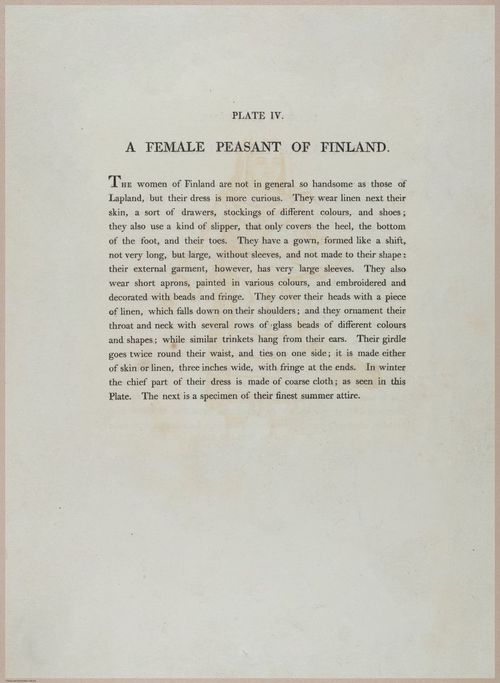 E491 - The Costume of the Russian Empire - 22724